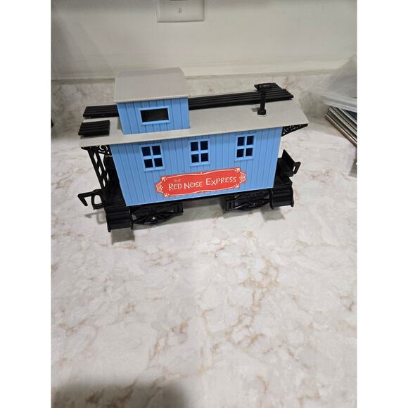 Vintage Rudolph Red Nose Express Caboose Replacement Xmas Train Holiday - Picture 3 of 5